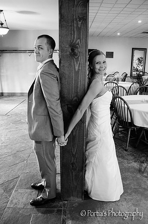 Brea and Chase decided on a 'First Look' to relieve some of the pressure!