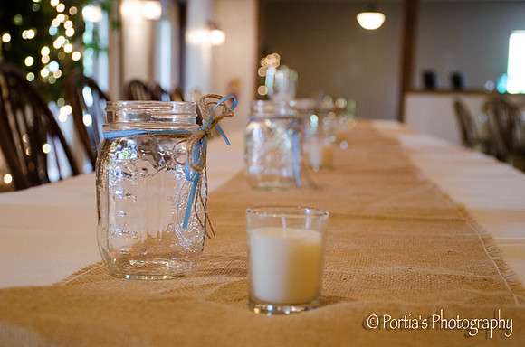 The Brides side of the head table!