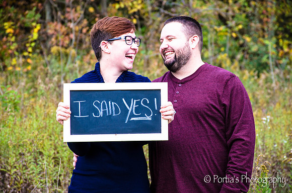 Chalboards are easy for cute messages!
