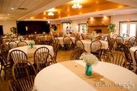 Their gorgeous reception set up!