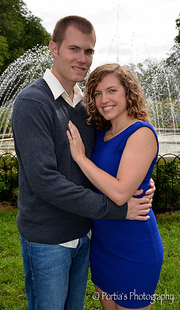 The traditional engagement photo!