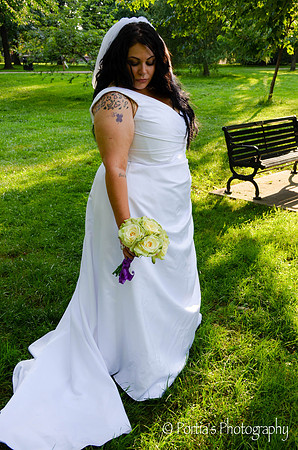 The beautiful bride!